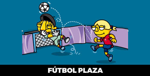 Fútbol plaza
