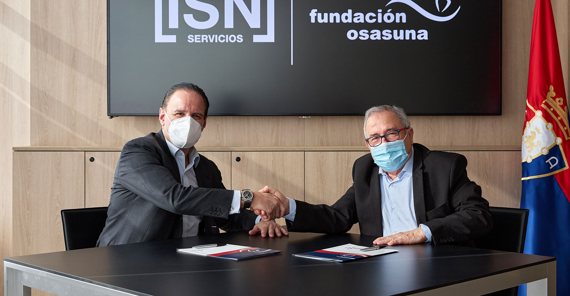 Grupo ISN, nuevo miembro de Honor de Fundación Osasuna