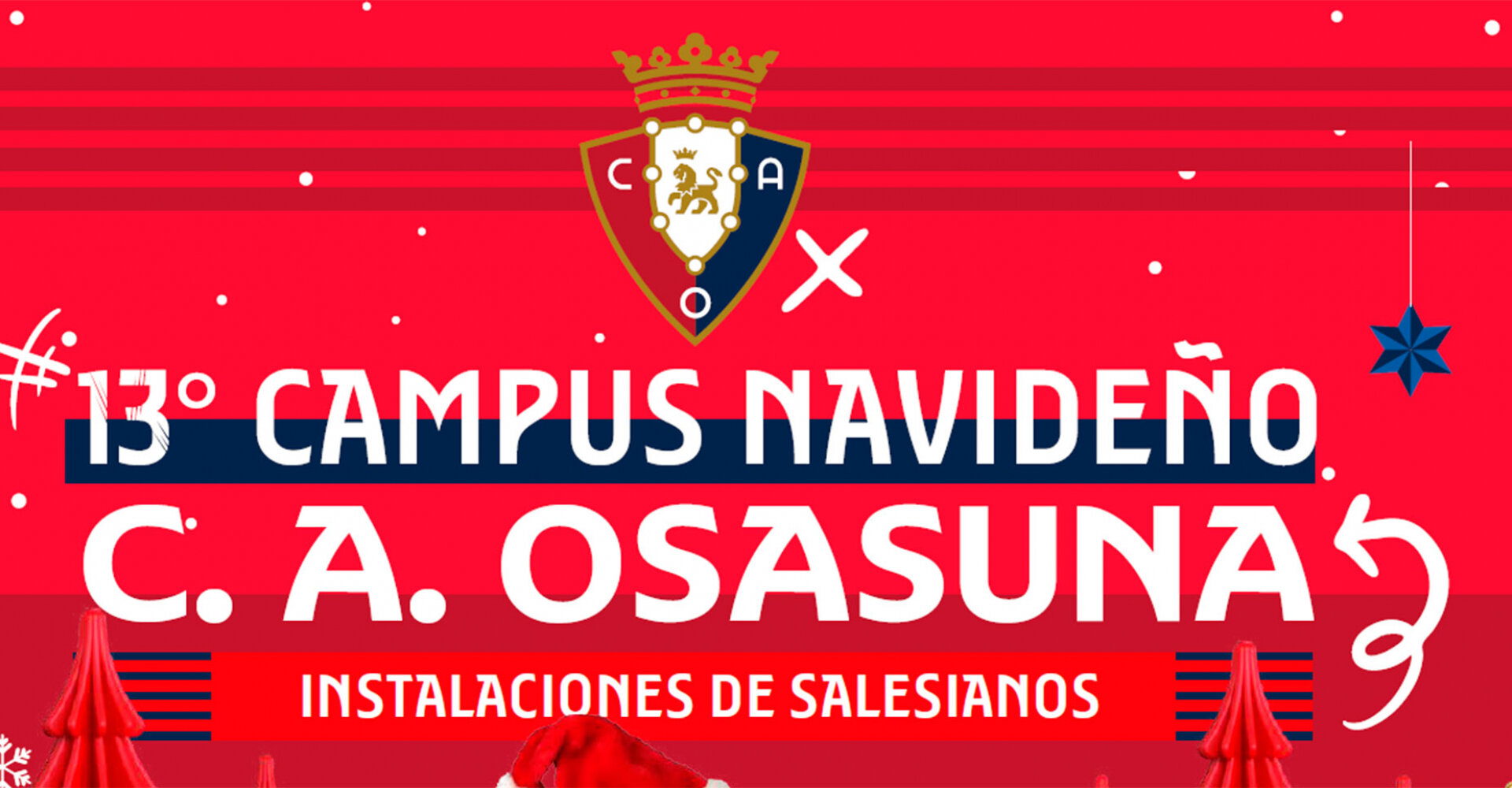 Fundación Osasuna pone en marcha el Campus de Fútbol de Navidad