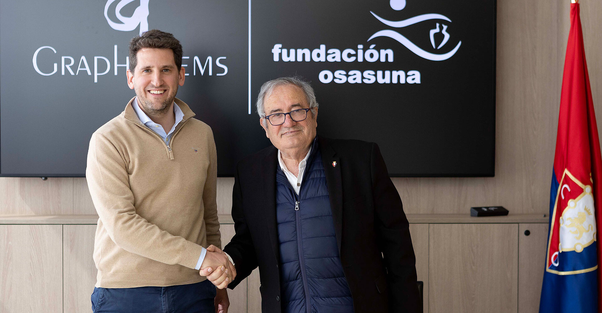 GraphyCems renueva su vinculación con Fundación Osasuna
