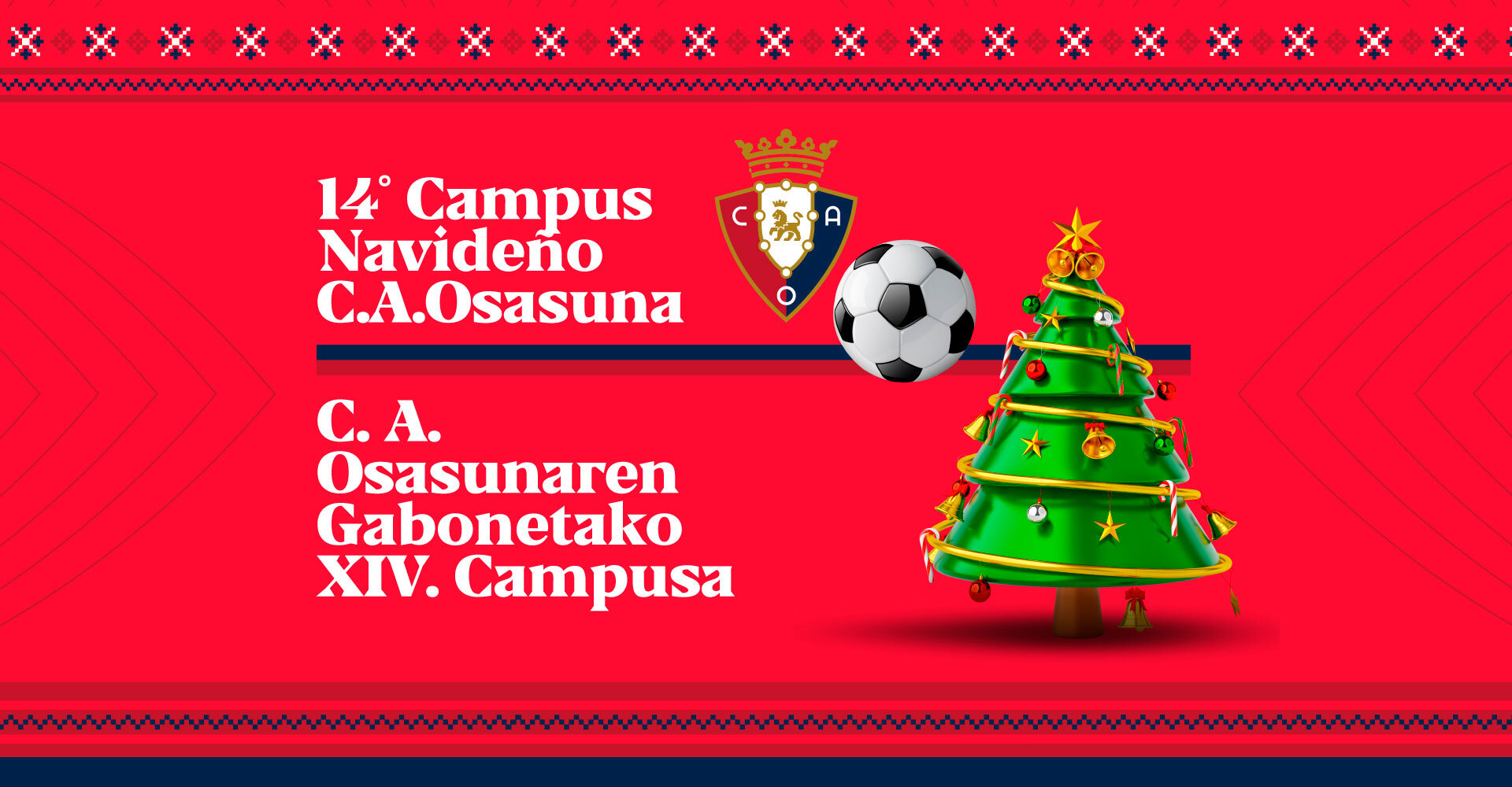 Abierto el plazo de inscripciones para el Campus de fútbol de Navidad