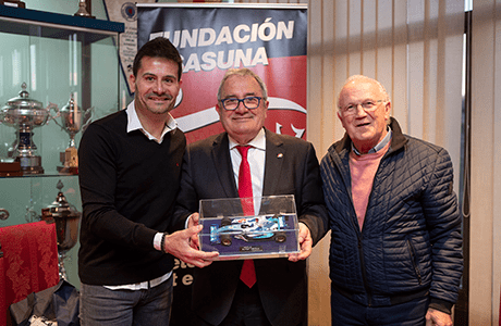 El Circuito de Navarra continuará colaborando con la Fundación Osasuna a través de la categoría de miembro de Honor