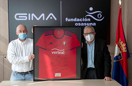 La empresa GIMA continuará colaborando con los proyectos deportivos y sociales de la Fundación