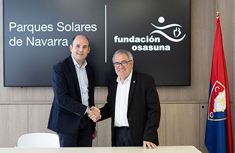 Parques Solares de Navarra, nuevo colaborador de Fundación Osasuna