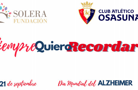 Fundación Osasuna y Fundación Solera con el Día Mundial del Alzheimer